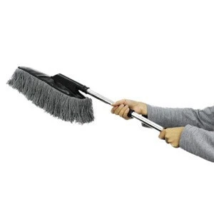 Dismountable extension-type microfiber car wash brush for car wash cleaning