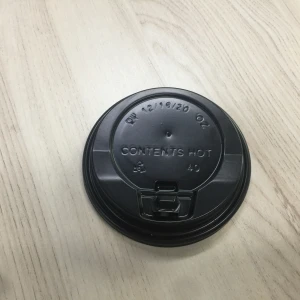 Disposable PS Plastic Lid for paper cups plastic cover top lid