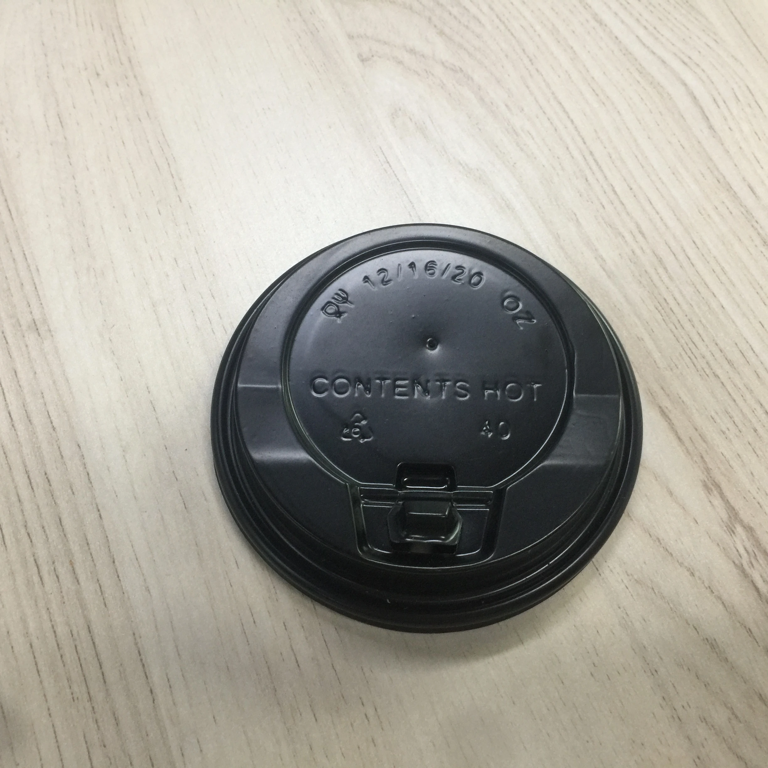 Disposable PS Plastic Lid for paper cups plastic cover top lid