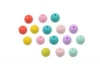 DIY chewable BPA free food grade soft silicone baby teether baby teether beads