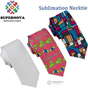 DIY Printed Necktie, Blank Necktie Sublimation, Blank Sublimation Polyester Ties