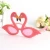Import DLP9124 Pink cute Flamingo glasses Creative holiday parties festival decorations sunglasses from China