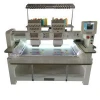 Docuble head P Flat Embroidery, C Garment 2 head Embroider T Cap Embroidery machine