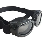 Dog Sunglasses Dog Goggles Adjustable Strap for Travel Skiing and Anti-Fog