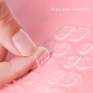 Double Sided Adhesive Glue Top Transparent Clear Sticker Sticky Tape For False Nail Tips Nail Art Tools