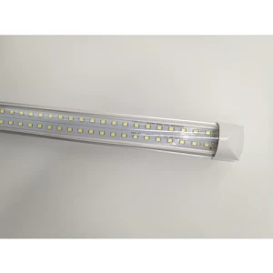 Double strips CE Rohs 36W 60W T8 led tube light 1.2m 2.4m 4ft 8ft T8 integrated led tube light