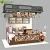 Import Drive Thru Coffee Shop Latest Wooden Furniture Designs High Quality Cafe Shop Small Counter Display Stands from China