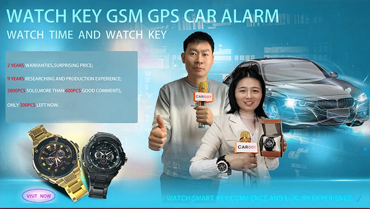 Drop Shipping KOL Drop shipping kol Cardot Watch Key Gsm Gps Car Alarm Buy Used Body Auto Electronics Sale Car Parts