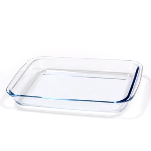 Eco-friendly feature and oven dish plates dinnerware type pyrex glass baking tray oven bakeware set