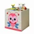 Import Eco-Friendly foldable cartoon animal pattern kids toy storage box from China