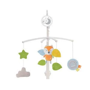 Eco-friendly Musical Mobile Baby Mobile Raccoon For Baby Crib Bed Bell Hanging For Babies