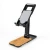 Eco-Friendly Natural Wooden bamboo portable tablet Mobile Phone Holder Display Stand for iPad
