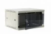 economic 19inch network wall cabinet with front glass door