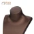 Import Elegant  PU Leather Necklace Busts  jewelry display stand mannequin from China