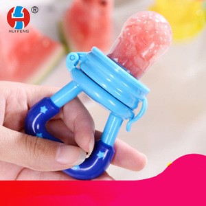 Environmental friendly  silicone juice auxiliary food nipple &amp; Baby eat fruit supplementary food device and baby gum