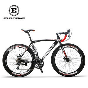 Buy Eurobike Xc Road Bike Speed C Bicycle Racing Bike Aluminum Alloy Frame Dual Disc