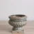 Import Europe style ceramic glazed cylinder succulent planter flower pot with tray from China