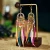 Import European and American retro fringed feather earring set Indian style earring one week colorful earrings combination from China