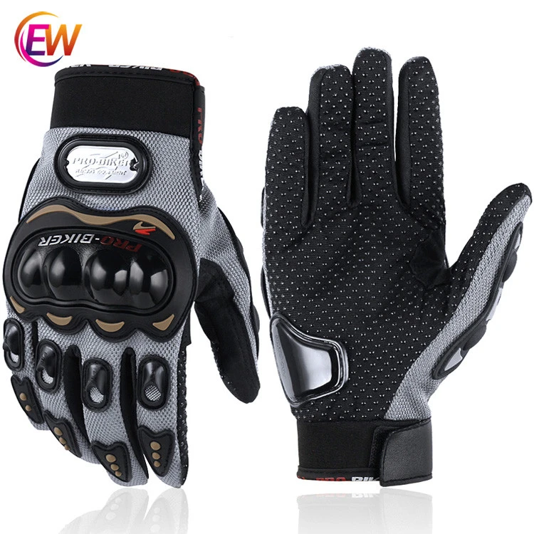 EW Winter Cycling Gloves Waterproof Heated Guantes Touch Screen Bike Gloves Racing Riding Ski Gloves