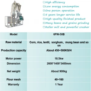 Excellent quality powder grinder easy operation flour grinding mill