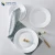 Import Exclusive Mexican Dinnerware Banquet Dishes Unbreakable White Porcelain Plate from China