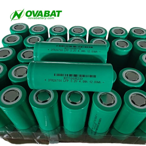 Factory 26700 4000mah 3C lithium ion battery 3.2v rechargeable lithium battery electric bicycle massager Tricycle