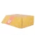 Import Factory Cheap Price Customized orange Packing Box Paper Packaging Box mailer box from China
