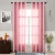 Import Factory direct sale chiffon ready goods sheer curtain solid translucent sheer curtain from China