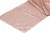 Import factory Nice glitter heavy beaded metallic sequence rose gold sequin table runner from China