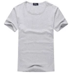 Factory Price 100% Cotton Custom Promotional White T-Shirt