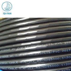 Factory price AS/NZS 5000.1 electric control cable economic steel armoured push pull cables