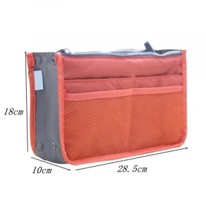 Factory price unisex  Nylon  Large capacity function Make up Cosmetic Bag Cheap Storage bag