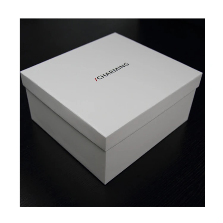 Factory Sale White Craft Cardboard Paper Packaging Box With Custom Logo