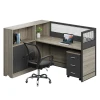 Factory Sales Office  Desk  Workstation With Filing Cabinet Workstation