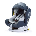 Factory supply adjustable baby safety car seats rotated 360 degree with ISOFIX,Group 0+123