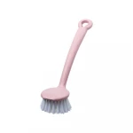 Factory Supply Long Handle Pot Scoop Bowl Cleaning Brush for Kitchen
