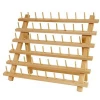 Factory Supply Wood 60/120-Spool Sewing & Embroidery Thread Rack Organizer