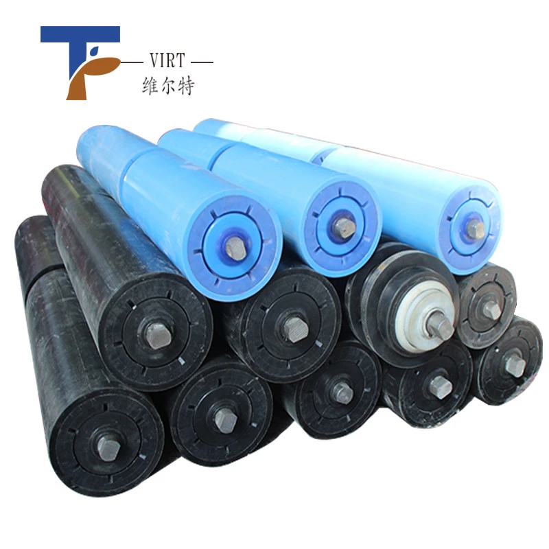 Factory wholesale HDPE/UHMW plastic pe strap conveyor belt roller idler