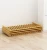 Import Factory wholesale home solid wood folding shoe rack in bedroom and porch from China