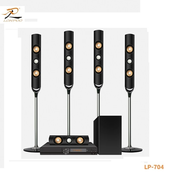 famous brand design  active speakers home theater 5.1 surround sound system