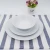Import Fancy hotel restaurant crockery white dinner ware wedding charger plate set dinnerware from China