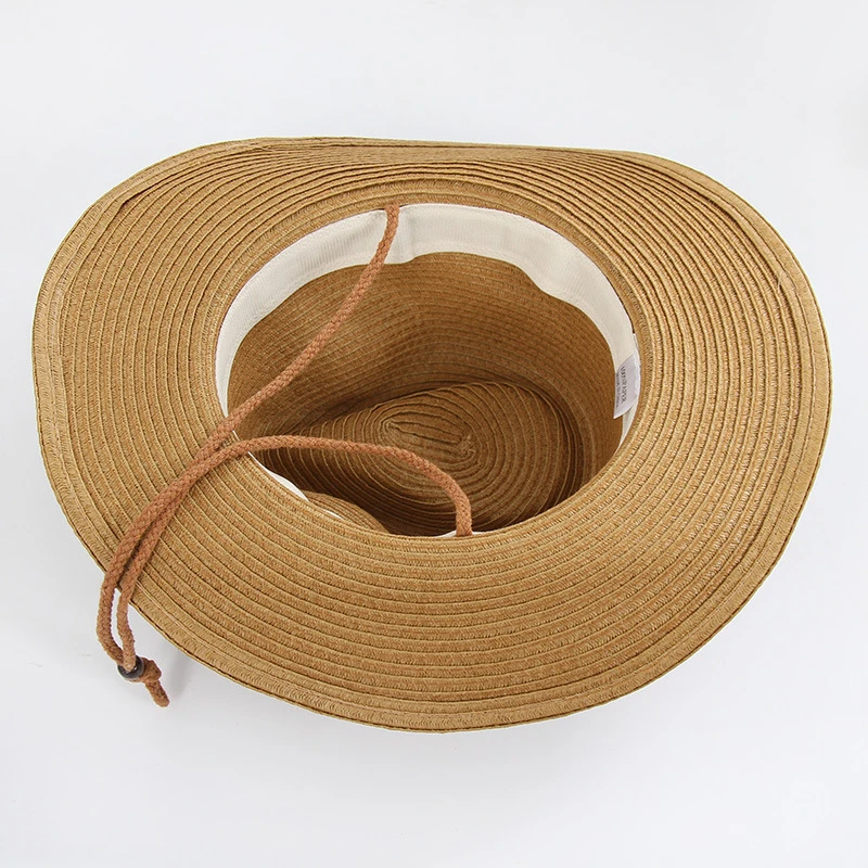 fashion cheap string  cowboy  felt  straw hat