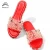 Import Fashion new women PVC summer flat rivet transparent slipper lady slide sandal shoes from China