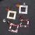 Import Fashion Trendy Statement Square Drop Earrings Gift Jewelry Acrylic Geometry Colorful Big Punk Earrings Brincos from China