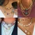 Import Fashion Women Personalized Unique Round Beaded Boho Colorful Choker Necklaces Bracelets Earrings African Jewelries Jewelry Sets from China