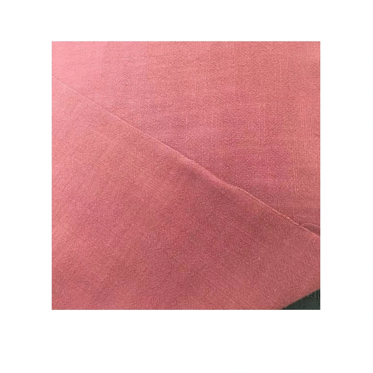 Fashionable dyed pure washed linen ramie suitable cloth fabric for garment and decorative