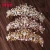 Import Fashional rhinestone tiara crystal wedding bridal crown from China