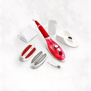 Fast-Heat with Brush and Hanger for Home and Travel, Curtains, Couches garment steamer iron/handheld steam cleaner