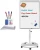 Import FC-888 Adjustable Mobile Flipchart Easel With Whiteboard Clamp from China