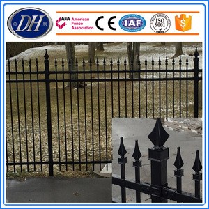 Fencing for Sale, Models of Gates and Iron Fence, Cheap Wrought Iron Fence Panels for Sale